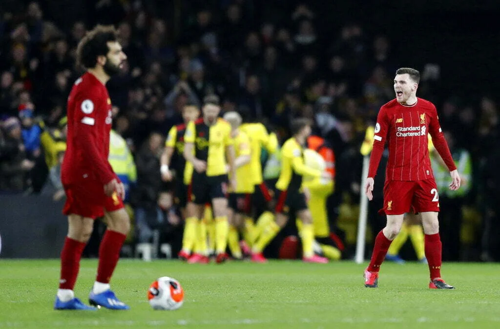 Hasil Liga Inggris: Liverpool Kalah oleh Watford 0-3