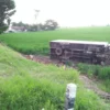 Masuk Sawah, Sopir: Pikiran Saya Seperti Kosong