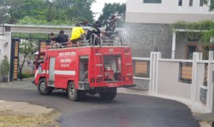 Tanpa Kasus, Tetap Didisinfektan