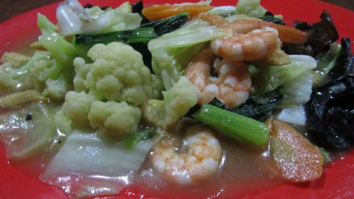 Capcay Seafood, Cocok sebagai Menu Diet