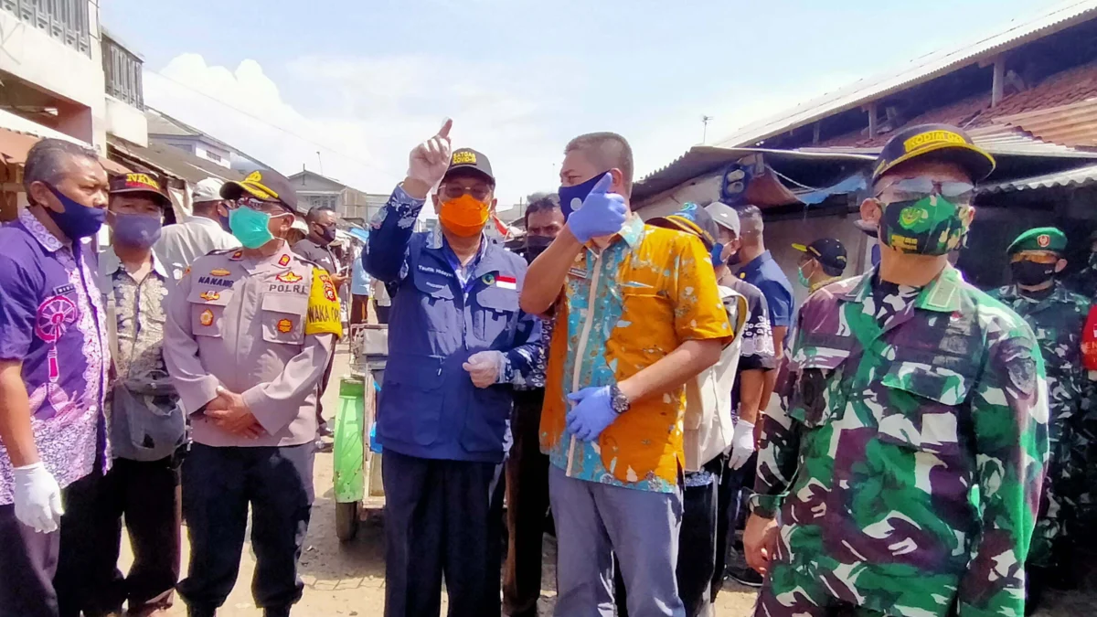 Instruksikan Satgas Covid-19 Pasar Daerah Perketat Pengawasan