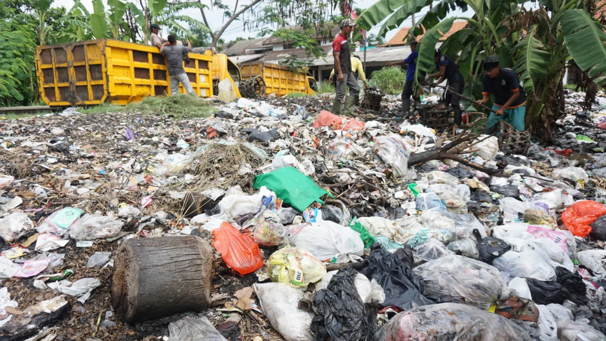 Banjir Rob Surut, Warga Bersih-bersih Lumpur