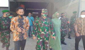 Danrem 063 SGJ Kunjungi Kampung Tangguh Atasi Pandemi  