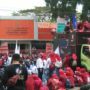 dri -korban PHK geruduk Disnakertrans (2)