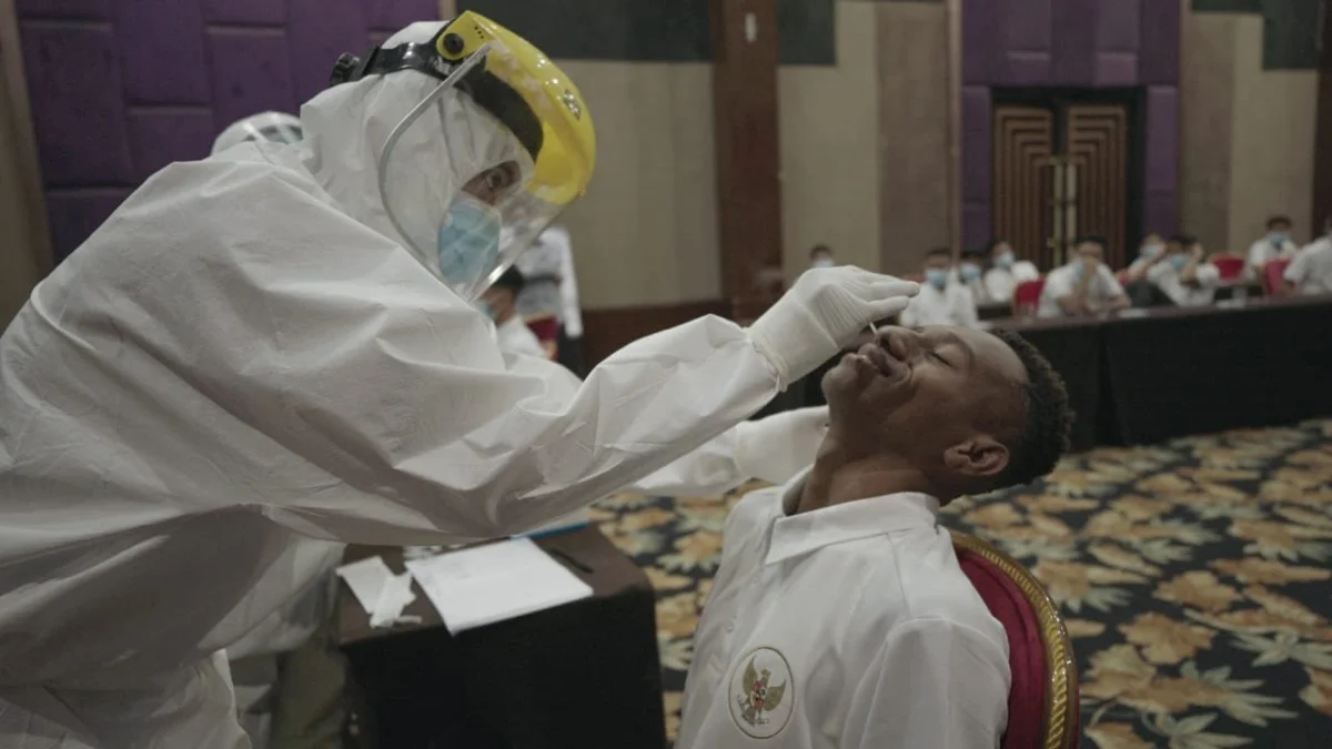 Pemain Timnas Indonesia U-16 Mulai Swab Test Pemain Timnas Indonesia U-16 Mulai Swab Test