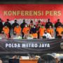 Kapolda Metro Jaya, Inspektur Jenderal Polisi Nana Sudjana saat jumpa pers di Polda Metrojaya