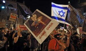 ISRAEL-POLITICS-DEMO-HEALTH-VIRUS