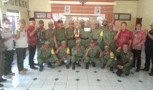 Libatkan Linmas Jadi Petugas Upacara Kemerdekaan RI
