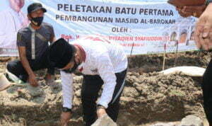 Pembangunan Masjid Al Barokah Dimulai