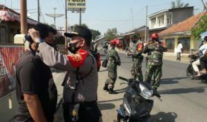 TNI-Polri Gencar Razia Masker