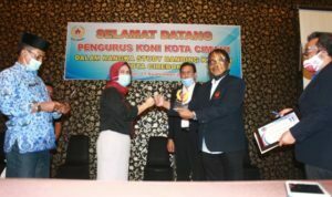 KONI Kota Cimahi Berguru ke KONI Kota Cirebon KONI Kota Cimahi Berguru ke KONI Kota Cirebon