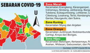 Waspada! 17 Kecamatan Zona Merah