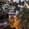 Pakistan France Protest