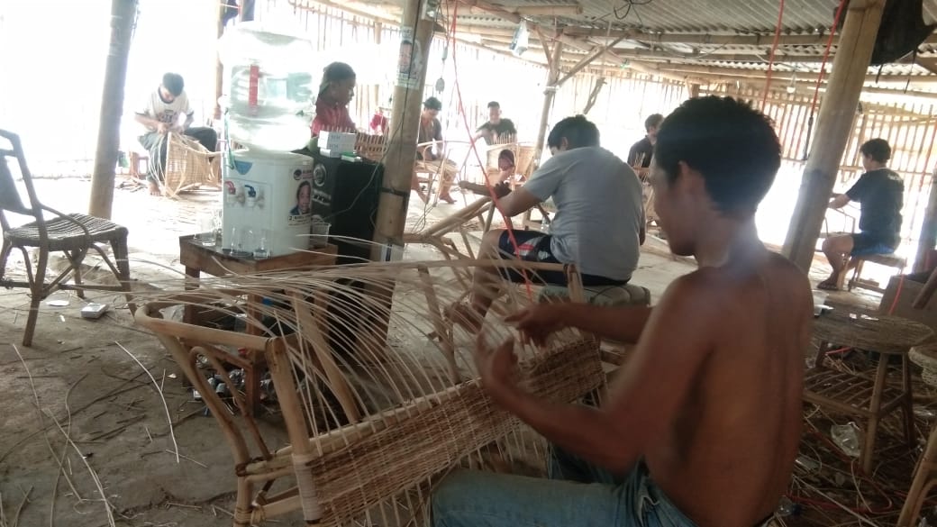 Ekspor Furnitur Rotan Naik Ekspor Furnitur Rotan Naik
