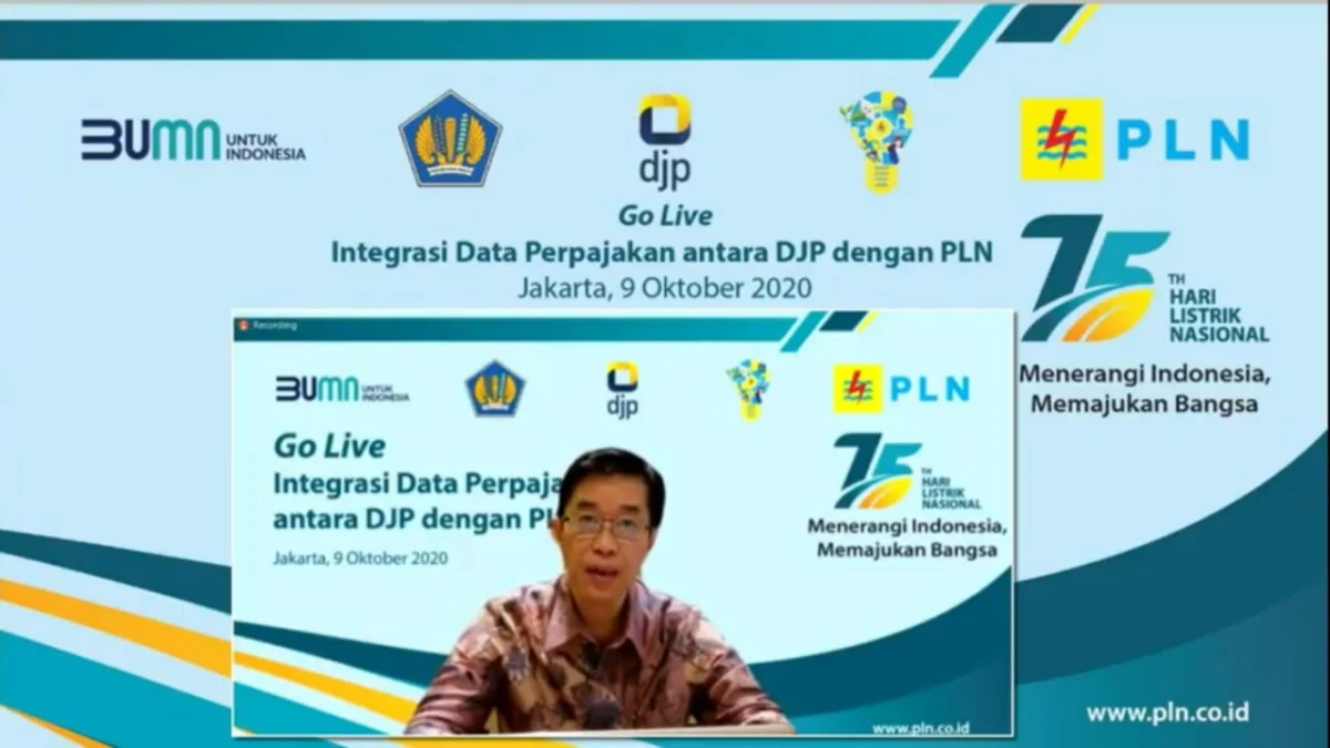 PLN Perkuat Integrasi Data Perpajakan dengan DJP