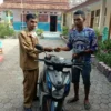 Pemdes Kongsijaya Amankan Motor Misterius