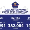 Sembuh Kumulatif Jadi 382.084