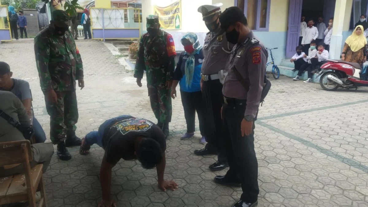 Tindak Pelanggar Protokol Kesehatan Tindak Pelanggar Protokol Kesehatan