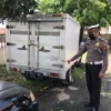 Tabrak Mobil Mundur, Polisi Tewas