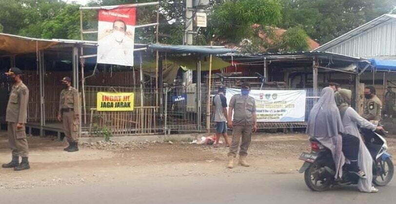 Pasar Mingguan Jatibarang Ditutup