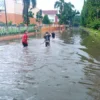 Hujan Deras, Ruas Jalan Tergenang