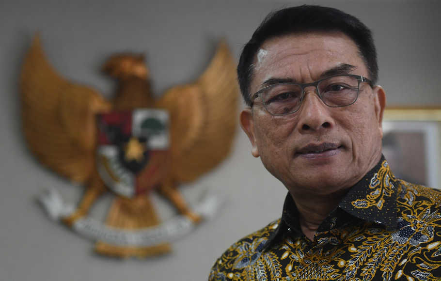 Soal Demokrat, Moeldoko: Urusan Saya, Jangan Ganggu Pak Jokowi Kepala Staf Kepresidenan Moeldoko berpose usai wawancara khusus dengan ANTARA di Jakarta, Senin (29/6/2020)