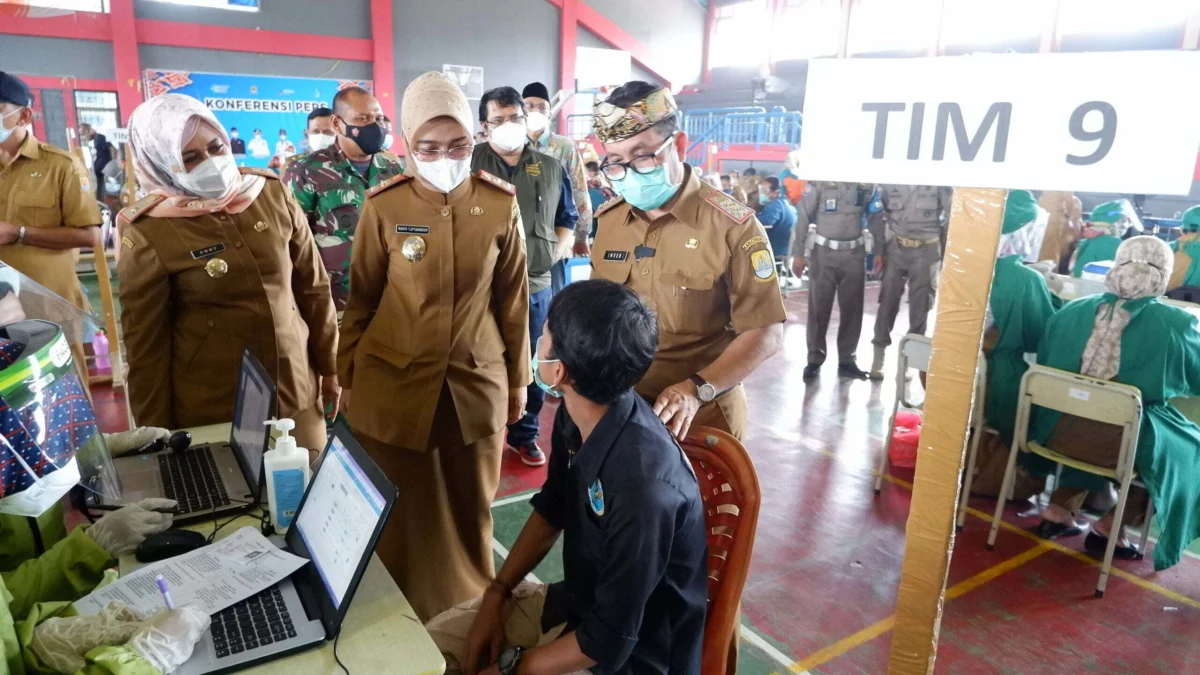 Vaksinasi Dosis Kedua Kembali Digelar di GOR Ranggajati