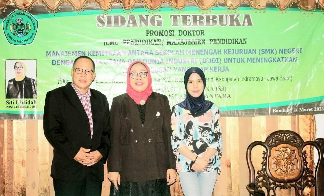 Siti Ubaidah Raih Doktor Ilmu Pendidikan, Judul Disertasi Bermula dari Ngobrol dengan Tukang Sayur