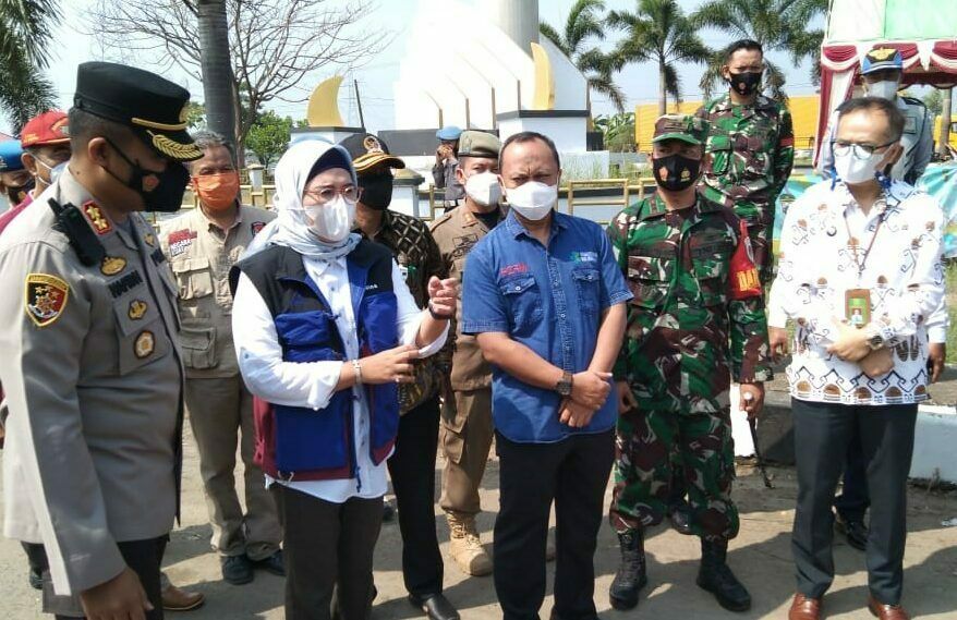 Bupati Nina Pantau Penyekatan Arus Mudik