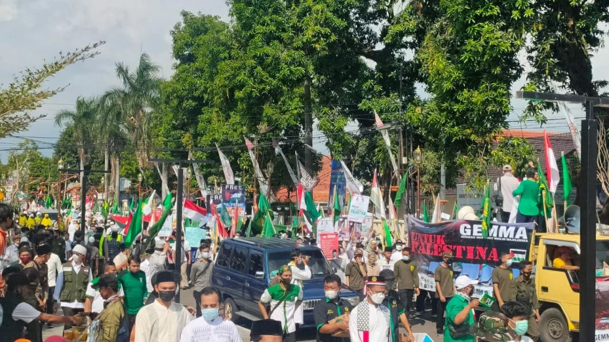 Gemma Turun ke Jalan, Pemkab Himpun Dana Palestina Rp 97 Juta  