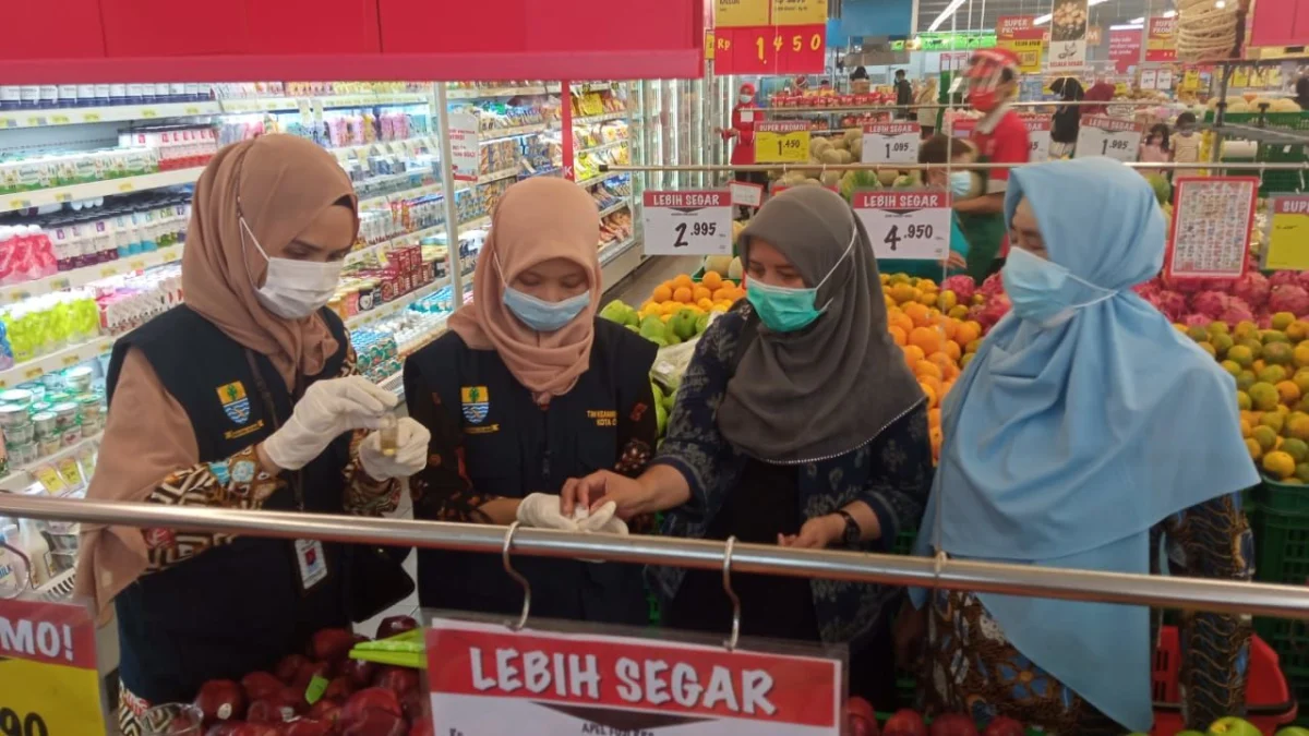 Sidak, DPPKP Tidak Temukan Makanan Berbahaya