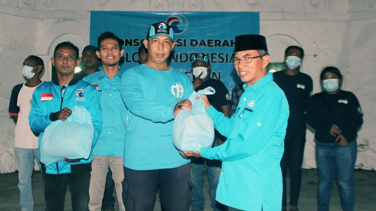 Konsolidasi, Partai Gelora Bukber dan Bagi Sembako