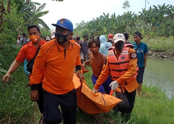 Pemuda Tewas di Kali Cimanuk