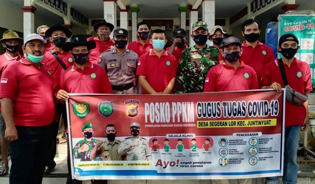 Pemdes Segeran Buka Posko PPKM di Tiap RW