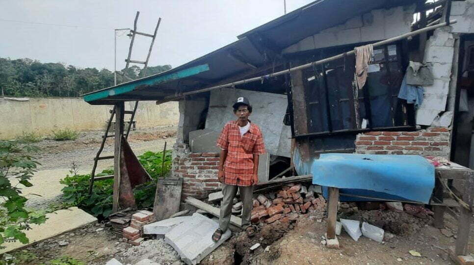 2 Rumah Warga Rusak Parah