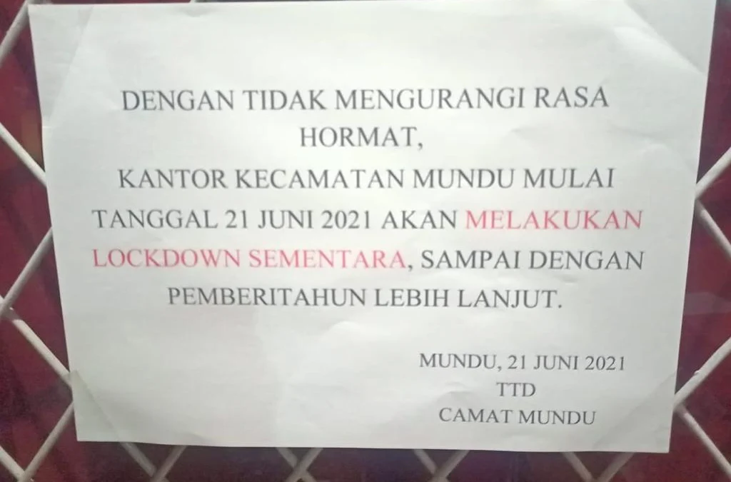 Kantor-kantor Pemerintah Tutup