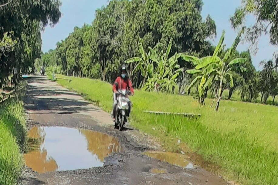 Jalan Semirang Mirip Kubangan