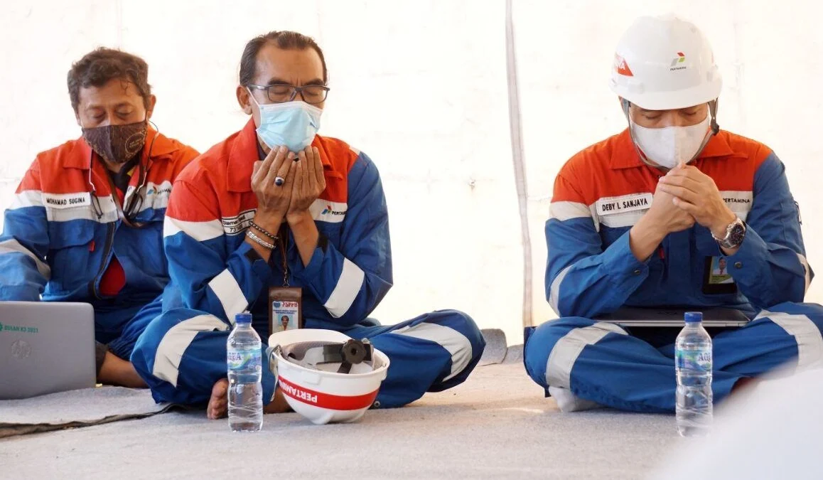 Pertamina Balongan Gelar Doa Bersama dan Santunan