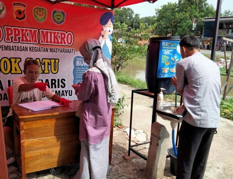 Bentuk Posko PPKM Desa dan Dusun