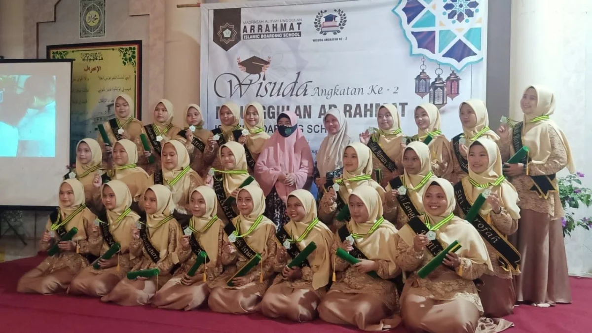 MA Ar-Rahmat Gelar Wisuda Angkatan Ke-2