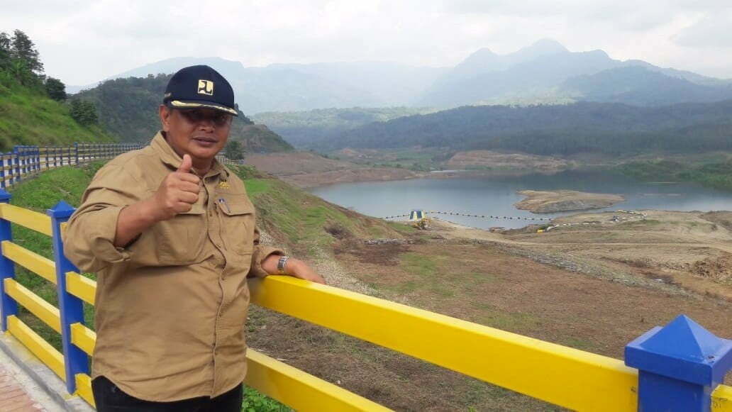 Belum Diresmikan, Bendungan Kuningan Tertutup untuk Umum bendungan-kuningan-berair