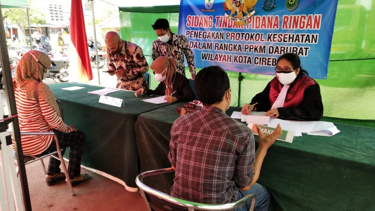 Puluhan Pelanggar Mangkir Sidang