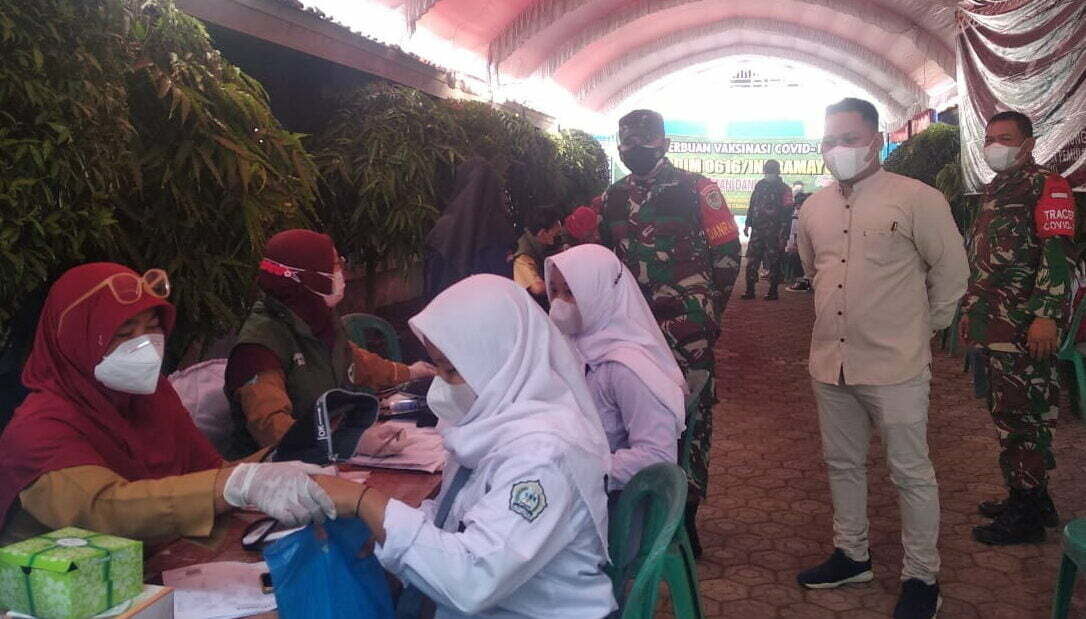 Kangen Sekolah, Pelajar SMK Al Huda Gembira Divaksin