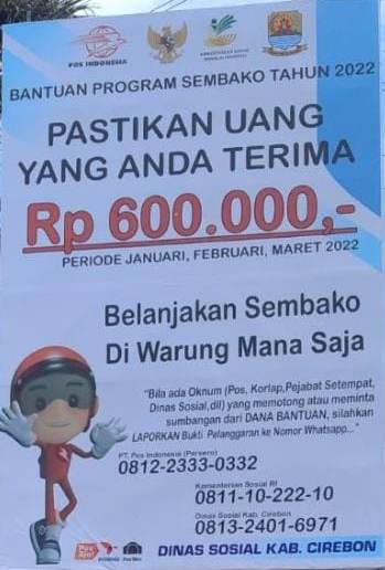 E-Warung Ditertibkan, Potongan Uang Dikembalikan ke KPM