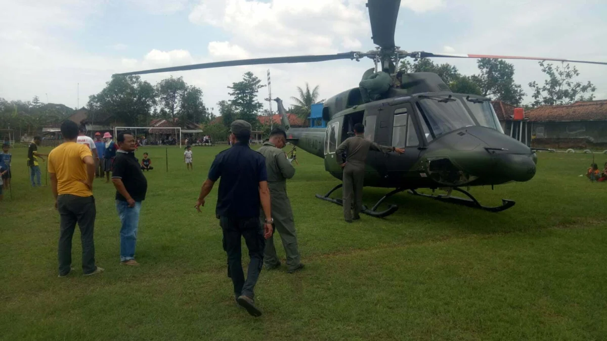 Mendarat Darurat di Indramayu