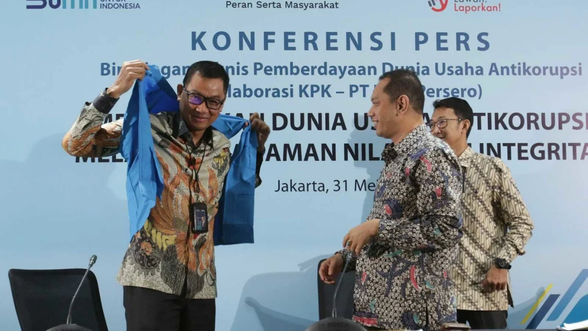 Rompi Biru Cegah Korupsi