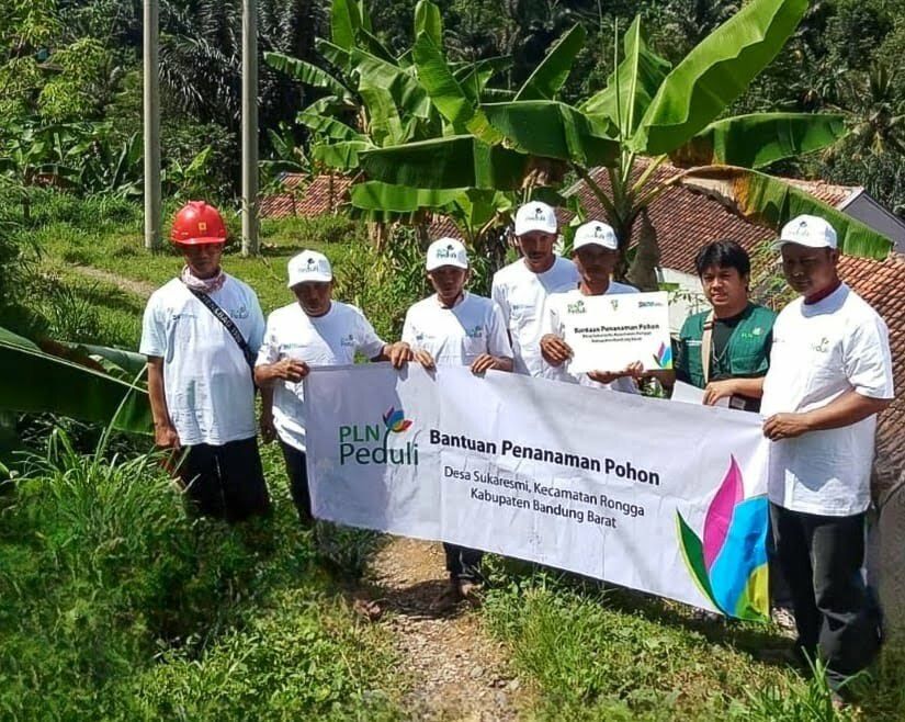 PLN UIP JBT Berikan Bantuan 926 Bibit Pohon PLN UIP JBT Berikan Bantuan 926 Bibit Pohon
