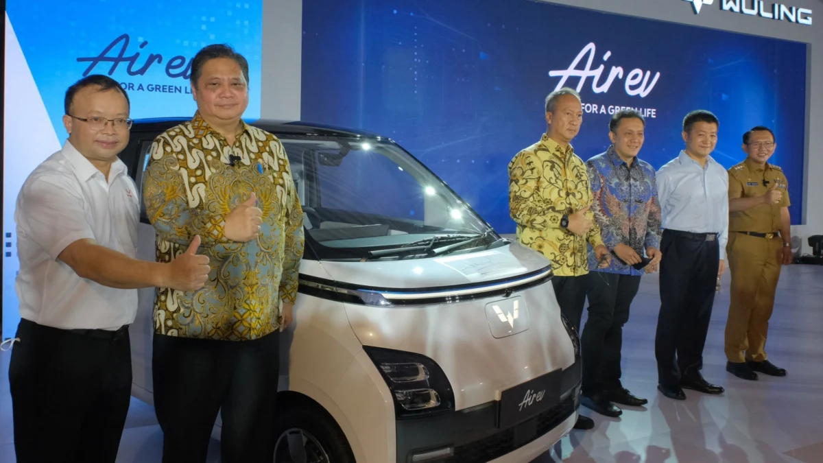 Kendaraan Listrik Wuling, Air ev, Resmi Diproduksi di Cikarang