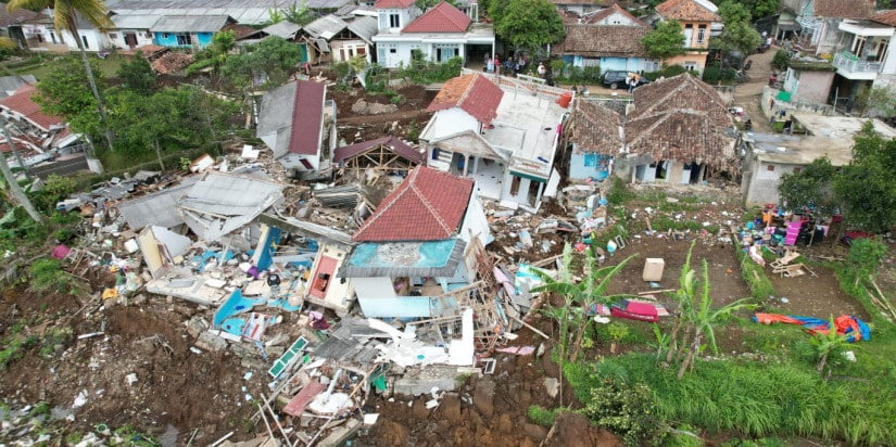 Tinggi, Aktivitas Gempa Darat