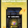 Buruan Install Aplikasi Ini, Rp600 Ribu Saldo DANA Langsung Dikirim